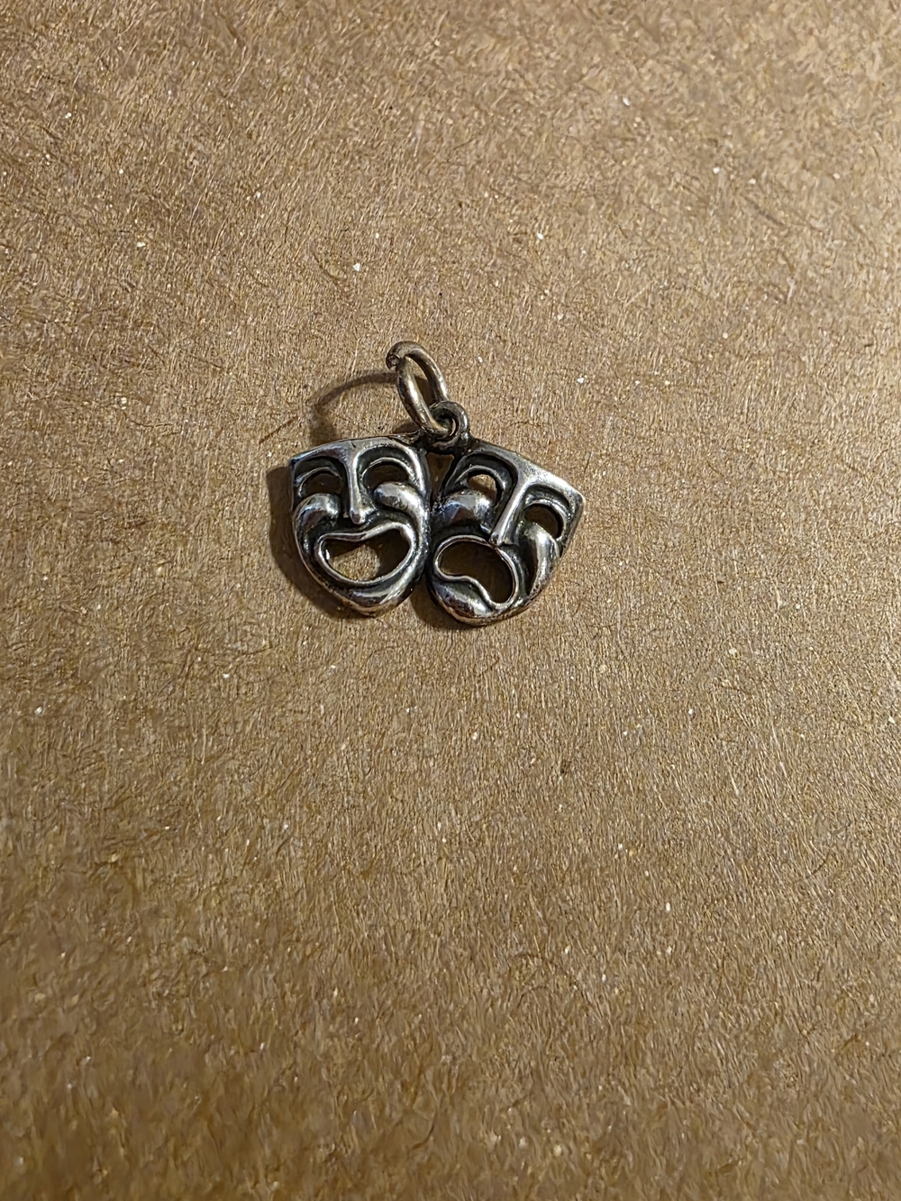 Retired James Avery Silver Comedy & Tragedy Mask Charm